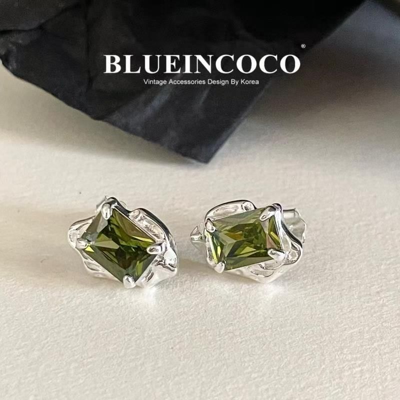 Gemstone Stud Earring