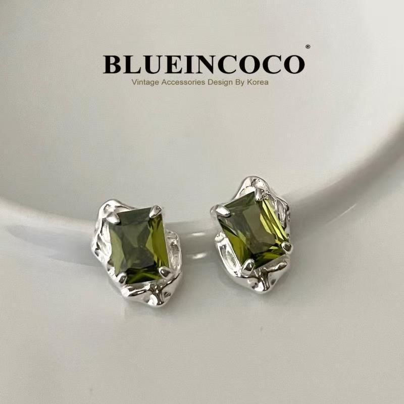 Gemstone Stud Earring
