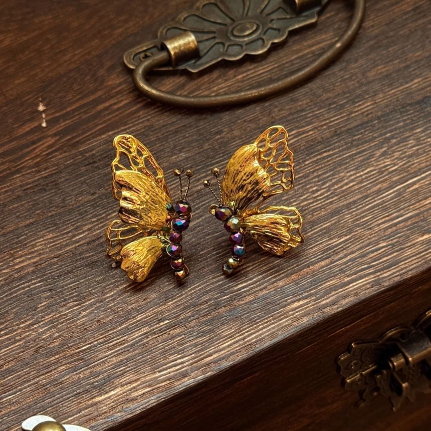 Butterfly Drop Earring
