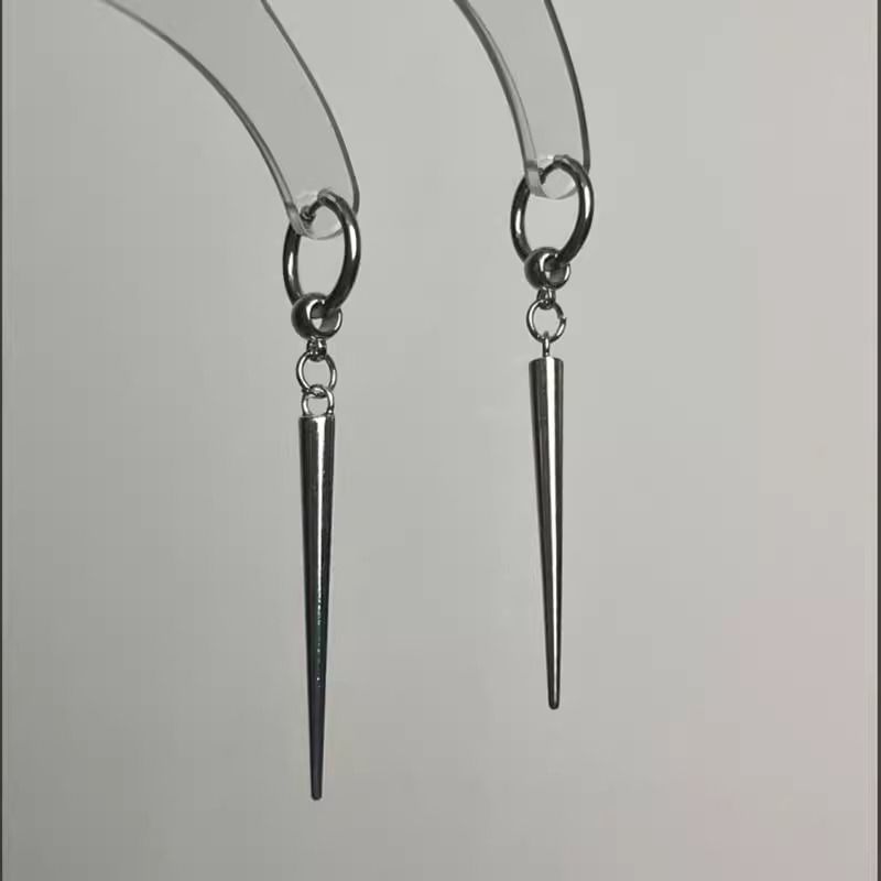 Cone Dangle Alloy Earring