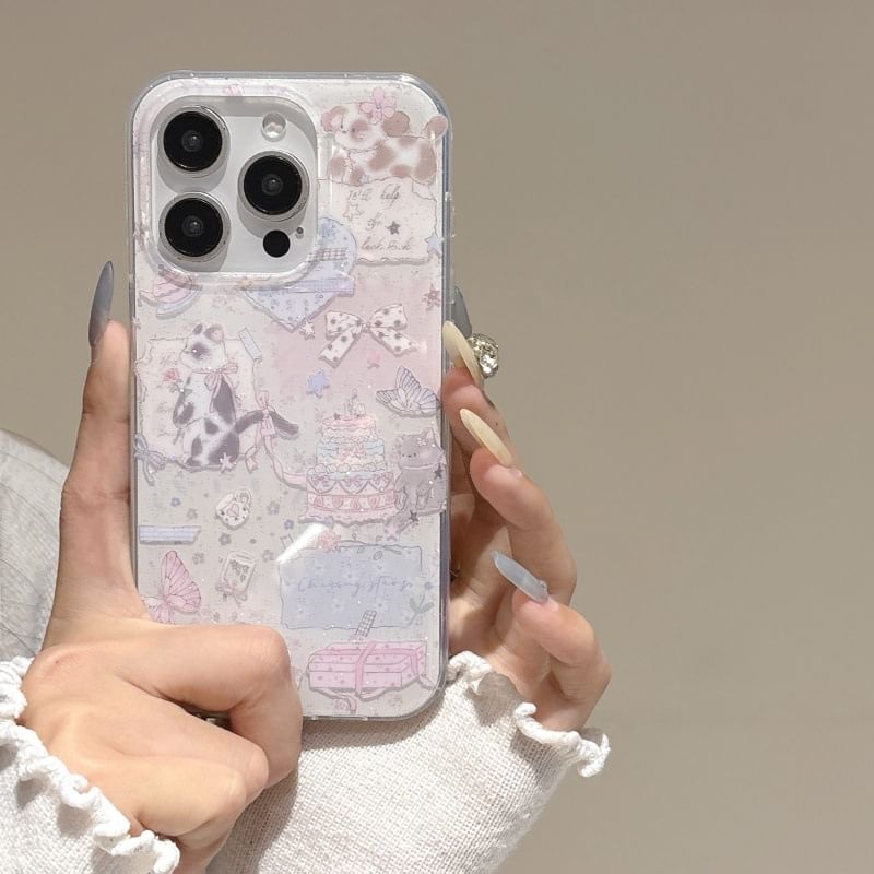 Cat Phone Case / Strap / Set
