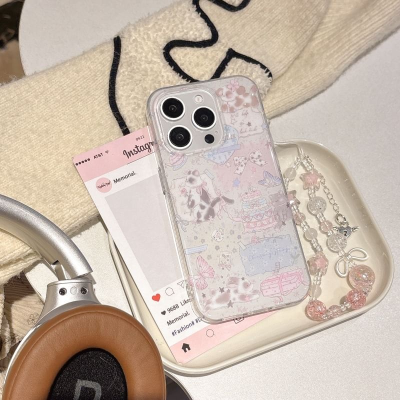 Cat Phone Case / Strap / Set