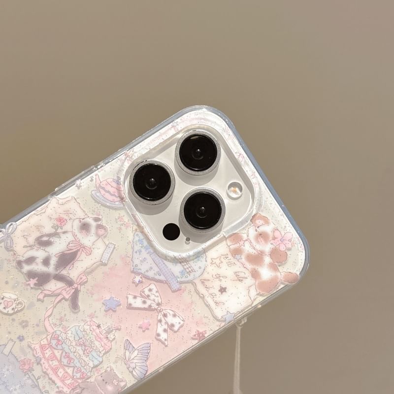 Cat Phone Case / Strap / Set