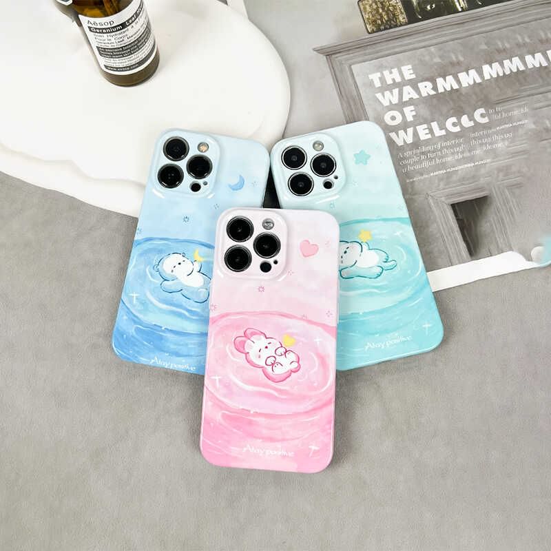 Phone Swimming Dog Case
