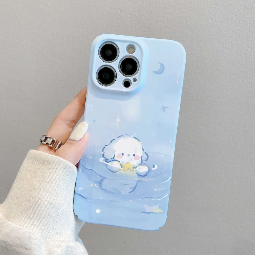 Phone Swimming Dog Case