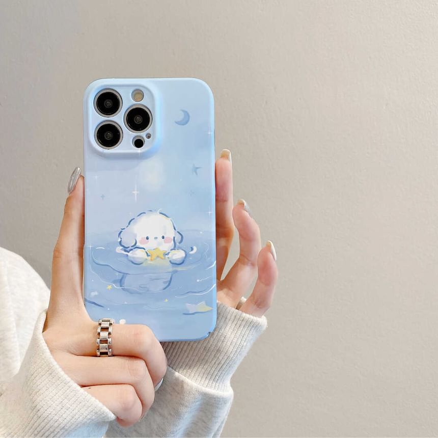 Phone Swimming Dog Case
