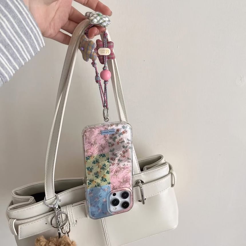 Case Phone Floral Panel