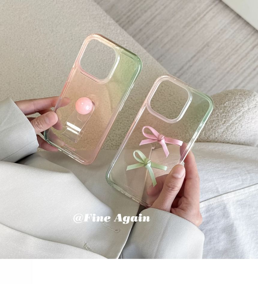 Ribbon Phone Case Finger Strap /