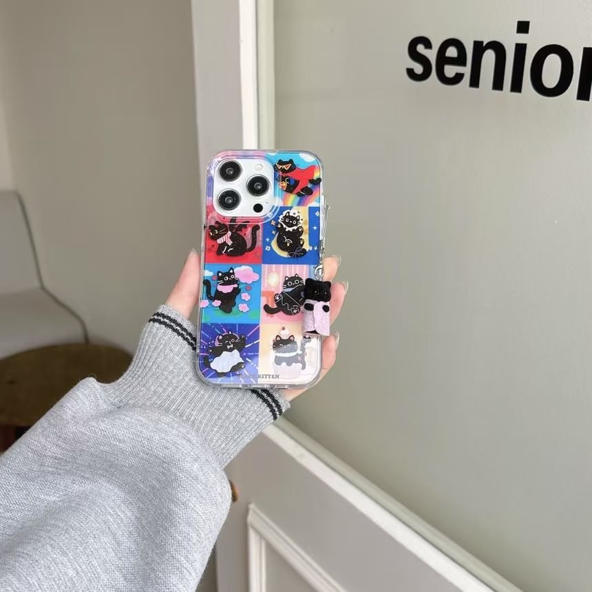 Set Cat / Phone Case Charm