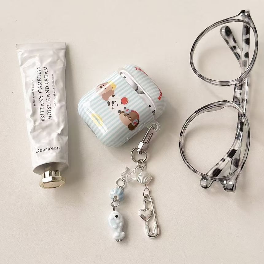 Apple Dog / Plaid AirPods Case Skin Earphone Pro