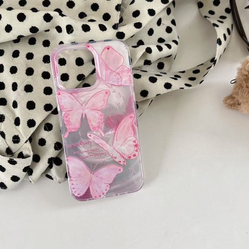 Floral Case Set / Phone Strap