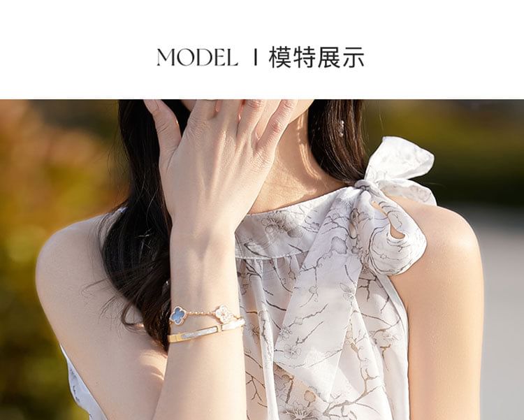 Halter Neck Floral Print Satin Blouse