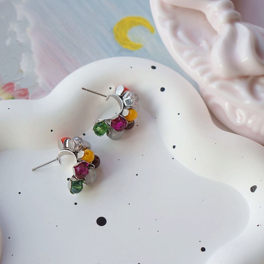 Earring Stud 925 Sterling Silver Bead