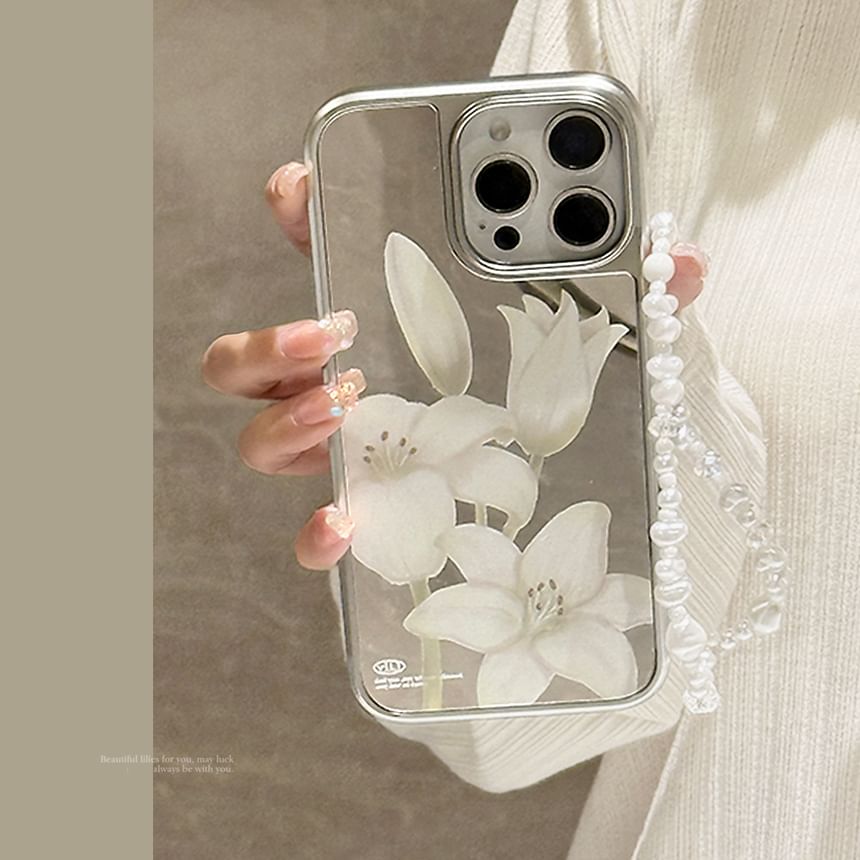 Floral Strap Print / Phone Set Case