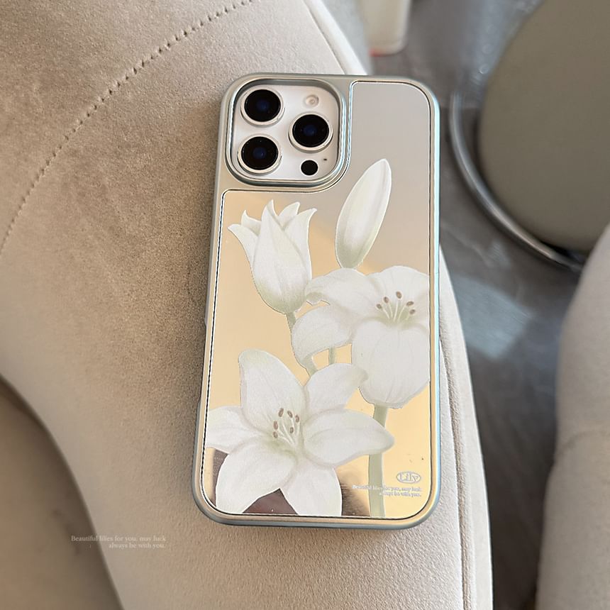 Floral Strap Print / Phone Set Case
