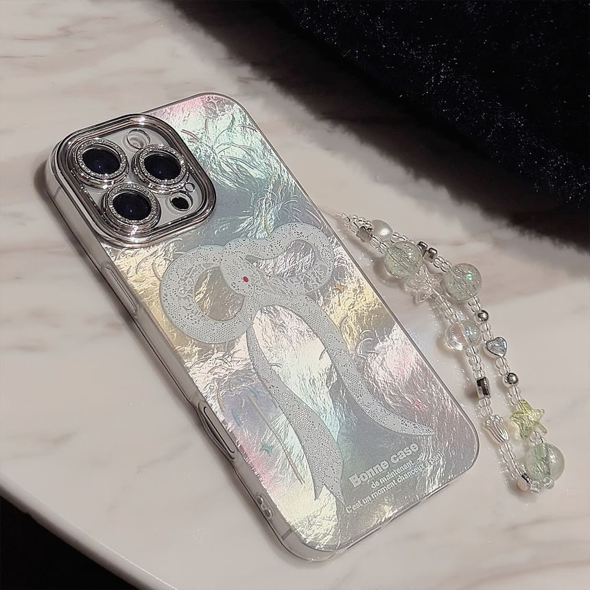 Bead Snake / Set Print Strap Case Phone