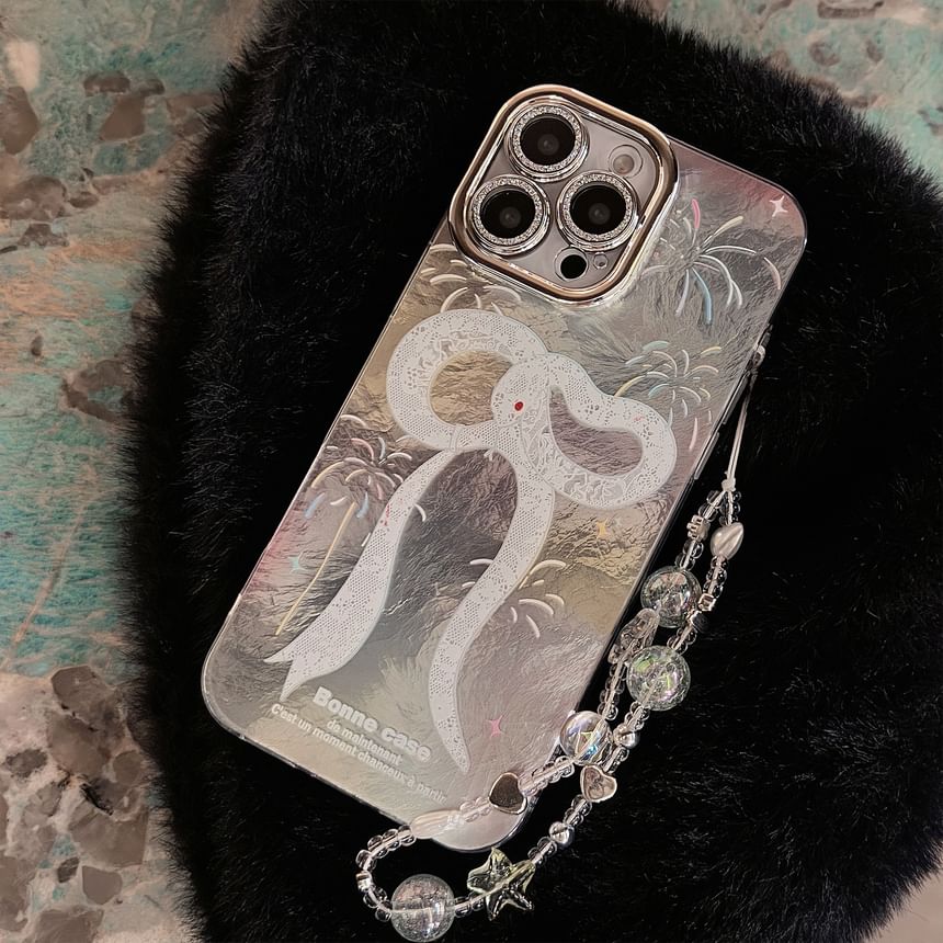 Bead Snake / Set Print Strap Case Phone