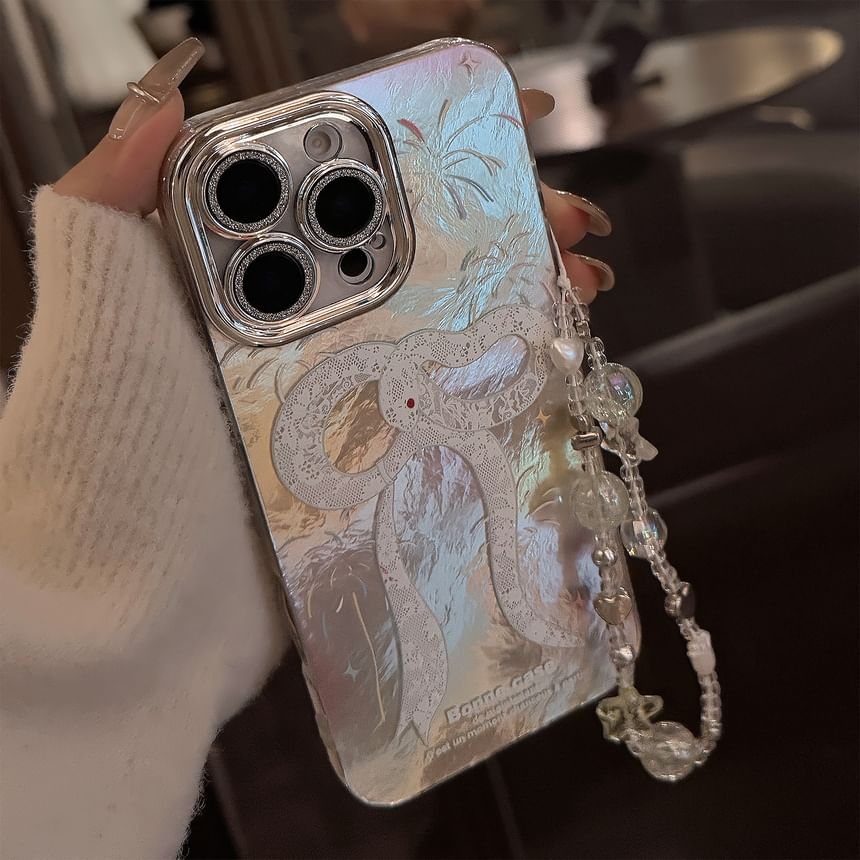 Bead Snake / Set Print Strap Case Phone