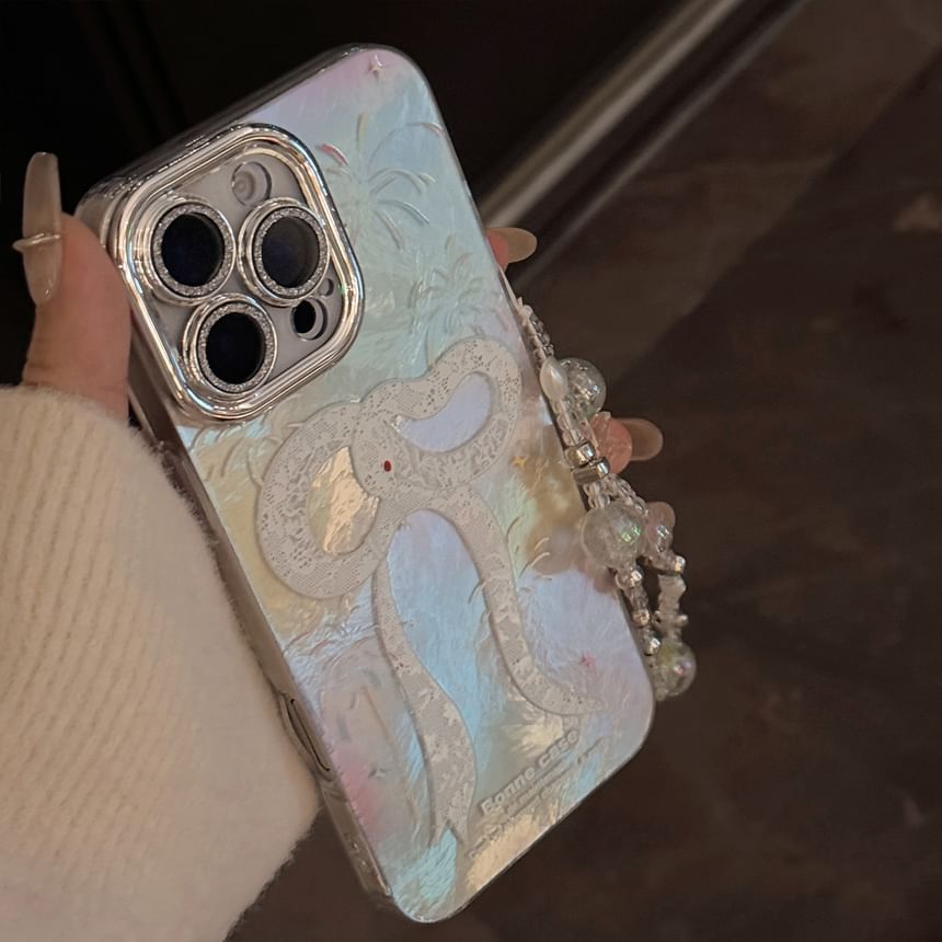 Bead Snake / Set Print Strap Case Phone