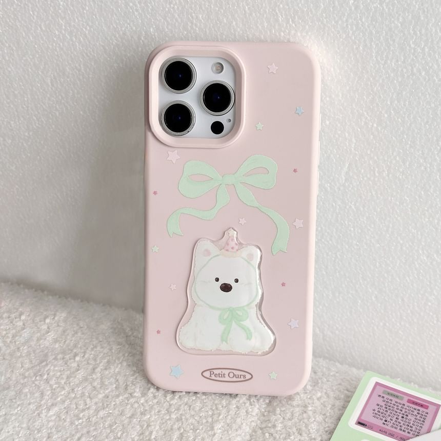 Print / Phone Bead Dog Set Case Strap