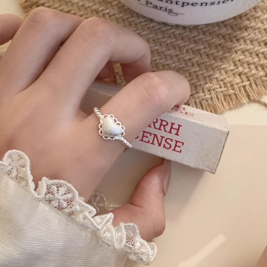 Alloy Heart Open of 2: Ring Set Cutout +