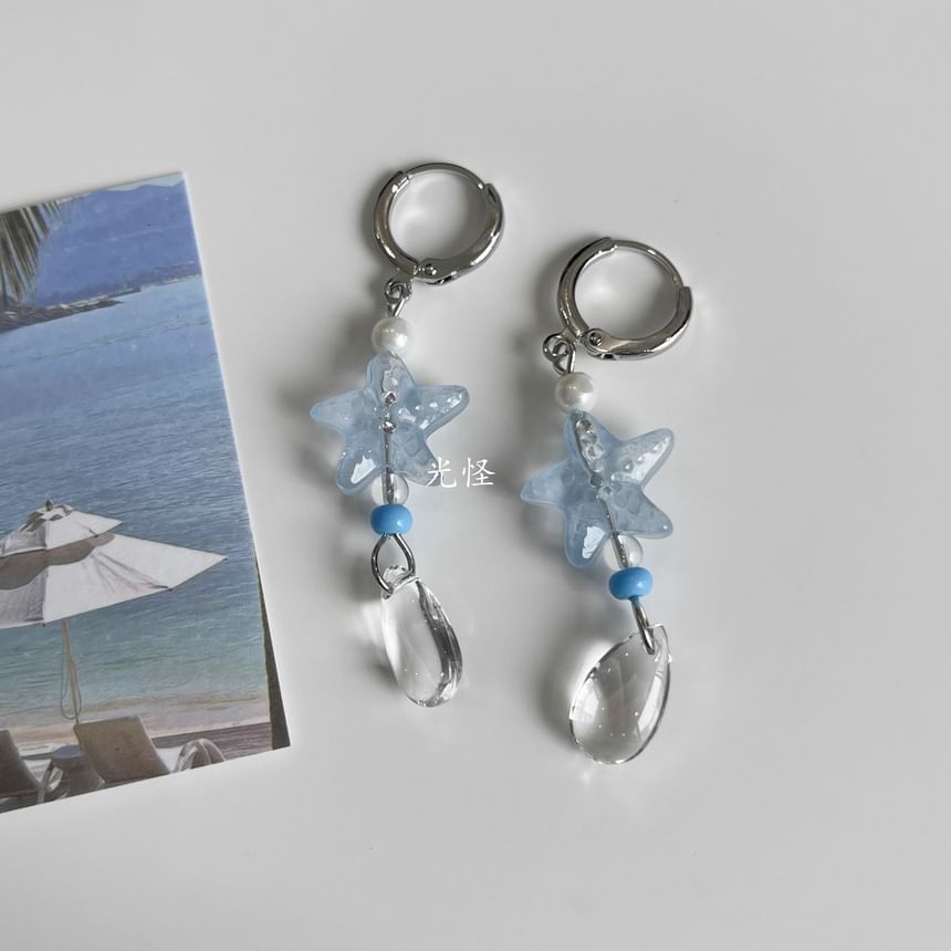 Dangle Earring Star Alloy
