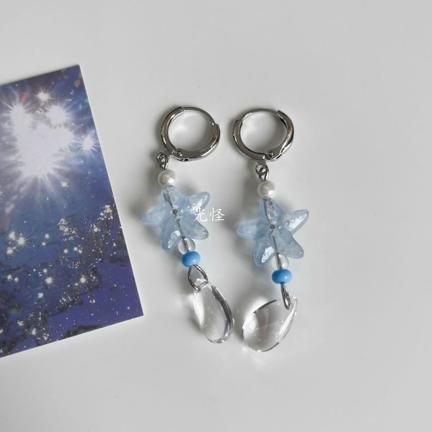 Dangle Earring Star Alloy
