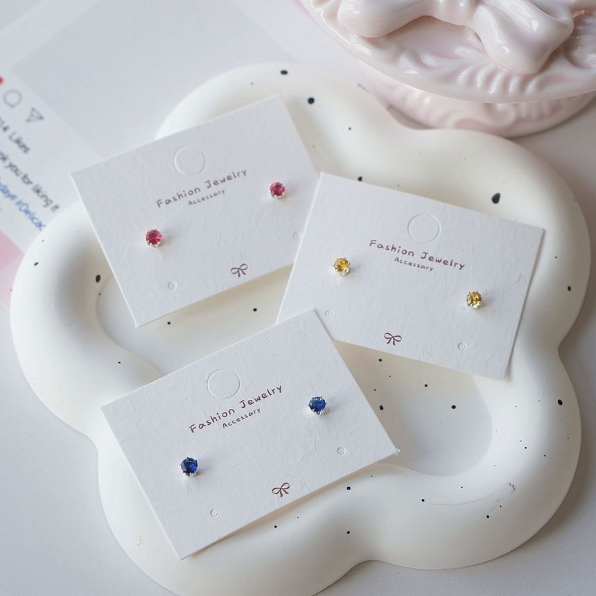 Stud Rhinestone Earring