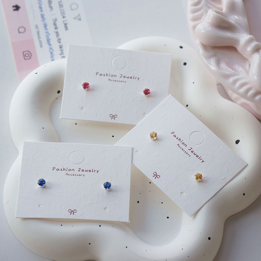 Stud Rhinestone Earring