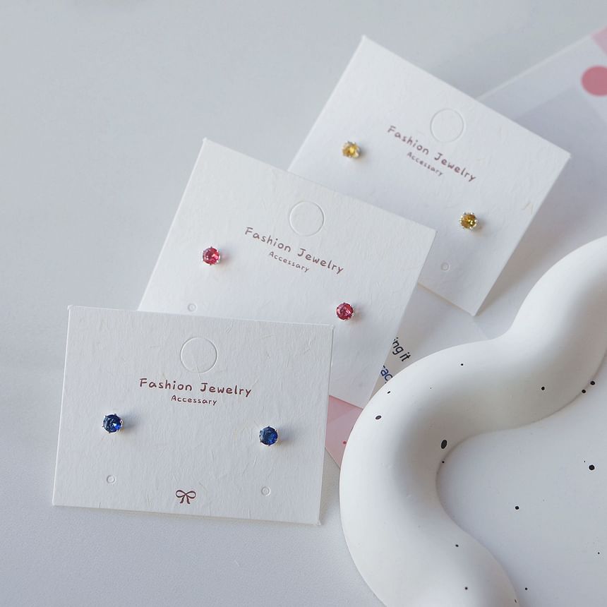 Stud Rhinestone Earring