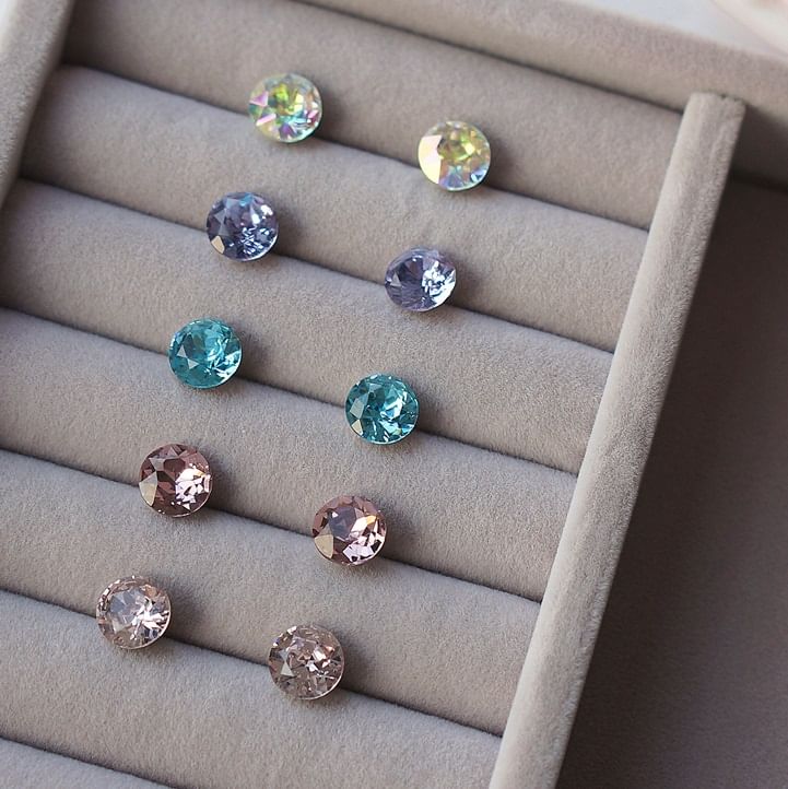 Rhinestone Earring Stud