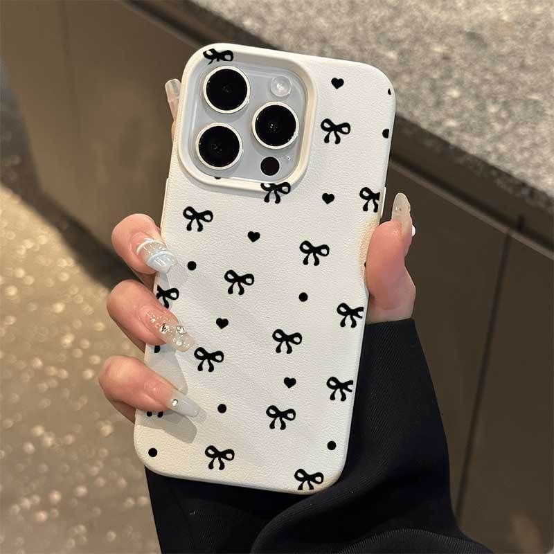 iPhone Bow Print Case