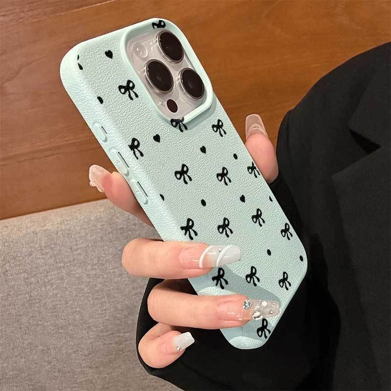 iPhone Bow Print Case