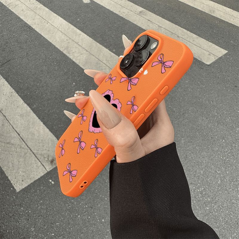Print iPhone Case Bow