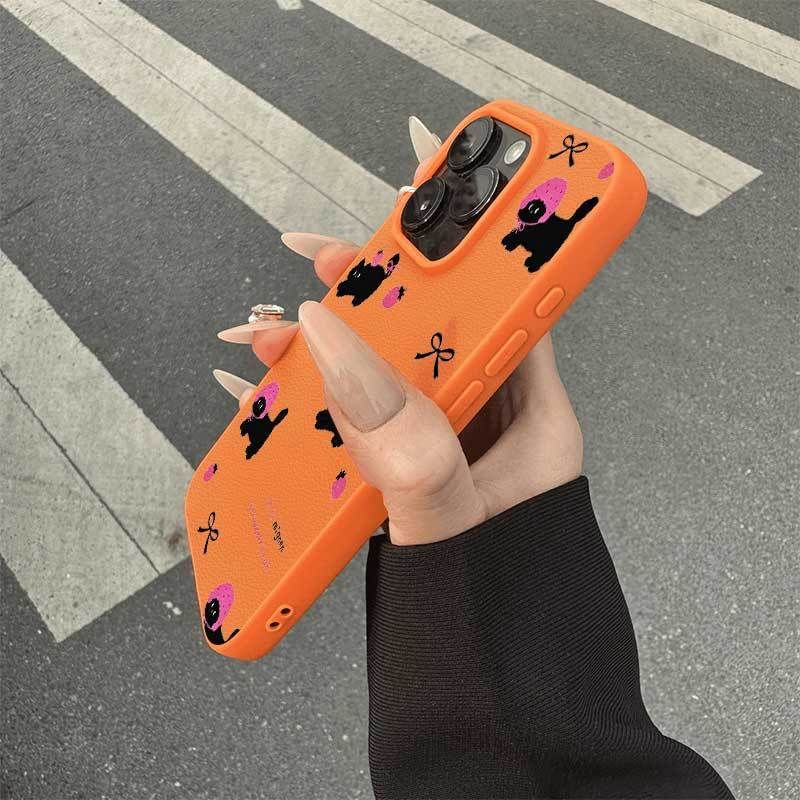 iPhone Cat Print Case