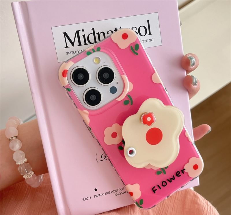 (Compatible with MagSafe) Magnetic Floral Phone Case