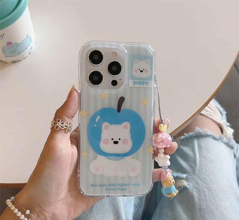 Set Dog Case Charm / Phone