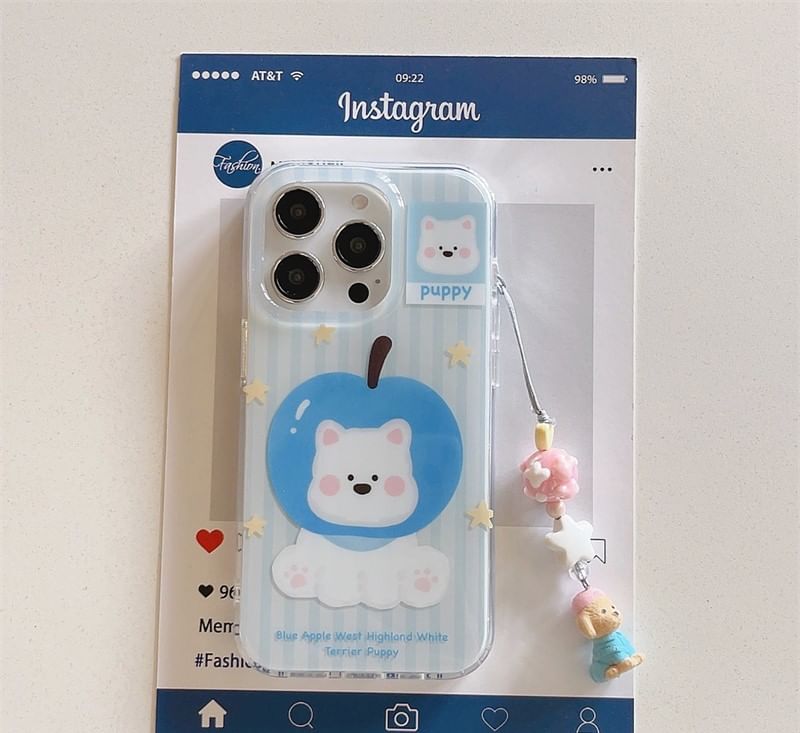 Set Dog Case Charm / Phone
