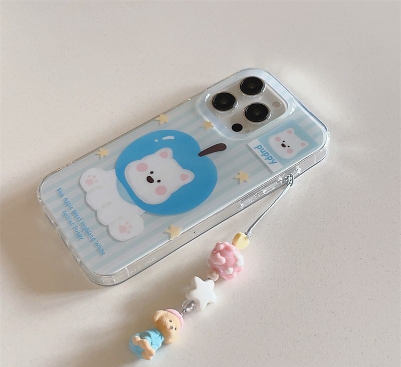 Set Dog Case Charm / Phone