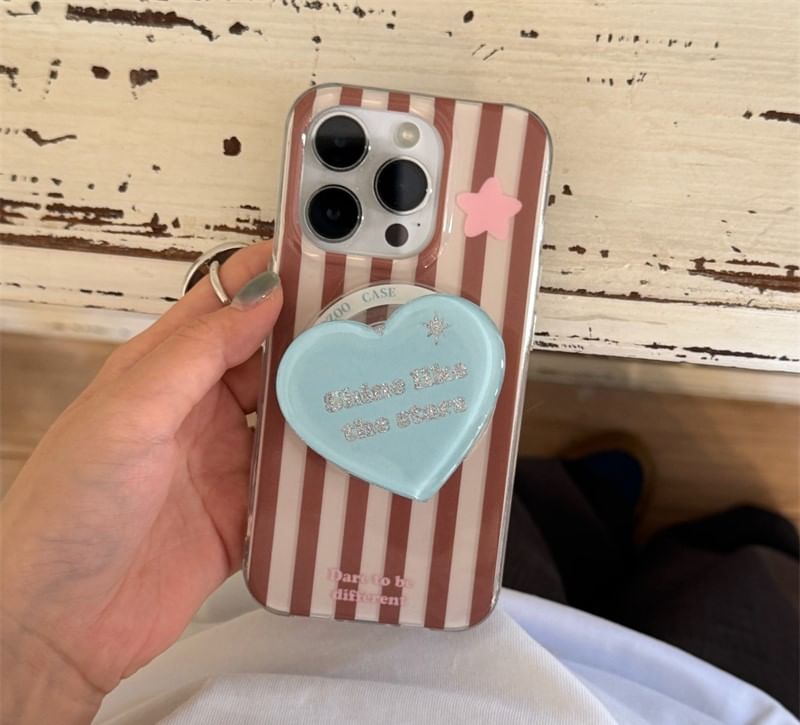 MagSafe) with Case Star Striped Phone (Compatible Magnetic