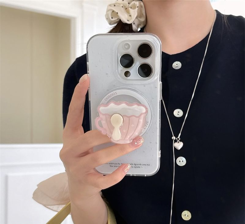 with MagSafe) Glitter Case Phone (Compatible Magnetic
