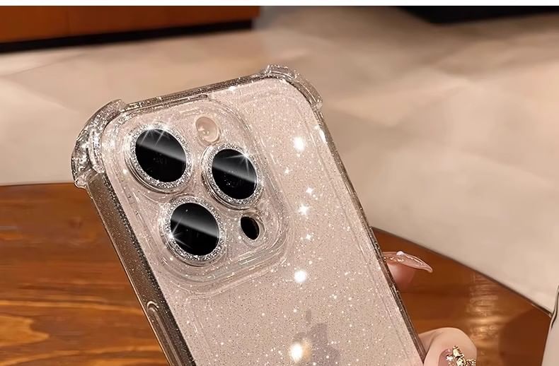 Glitter Case iPhone Transparent
