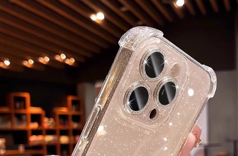 Glitter Case iPhone Transparent