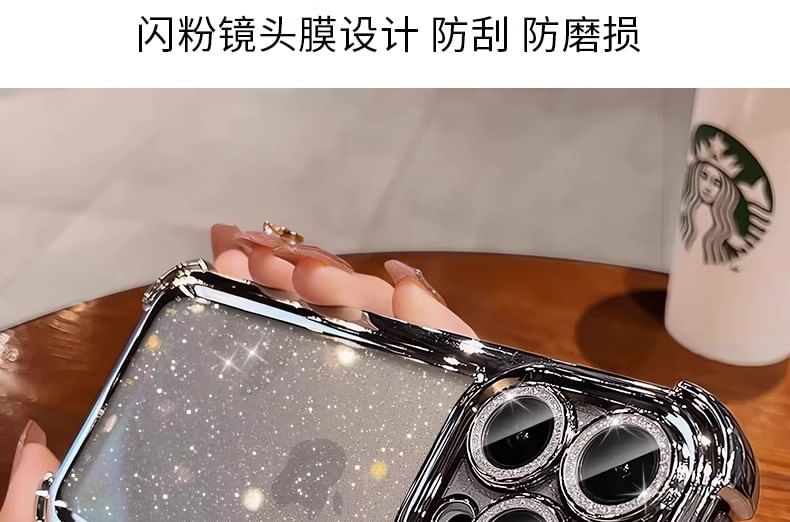 Glitter Case iPhone Transparent
