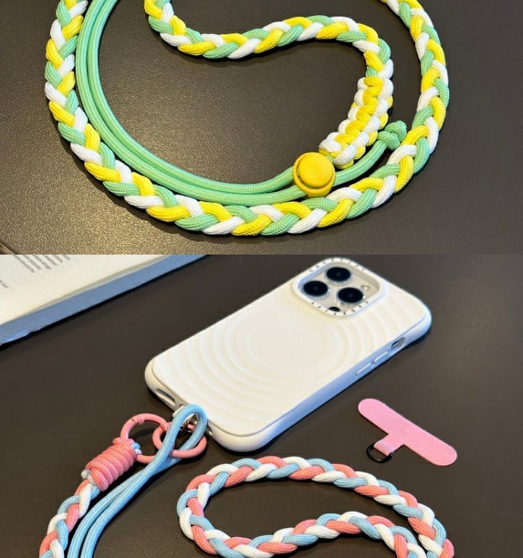 Lanyard Pad Strap Braided with Phone