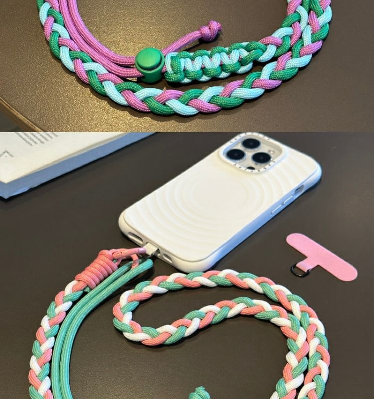 Lanyard Pad Strap Braided with Phone