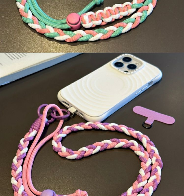 Lanyard Pad Strap Braided with Phone