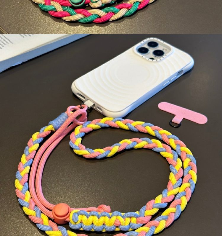 Lanyard Pad Strap Braided with Phone