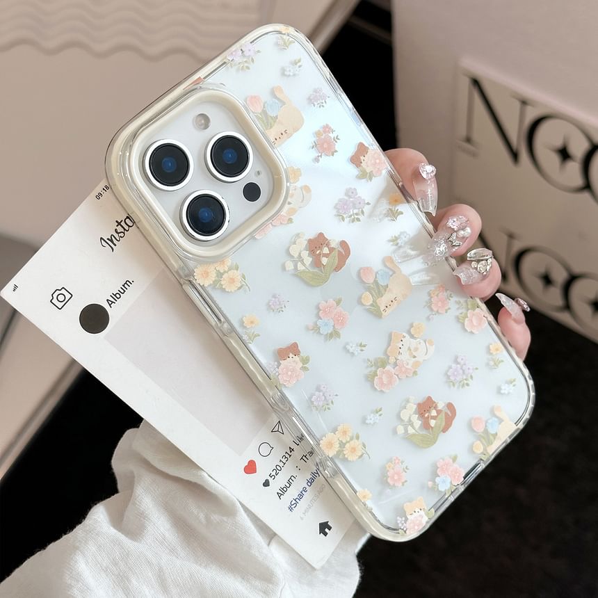 Phone Print Cat Case