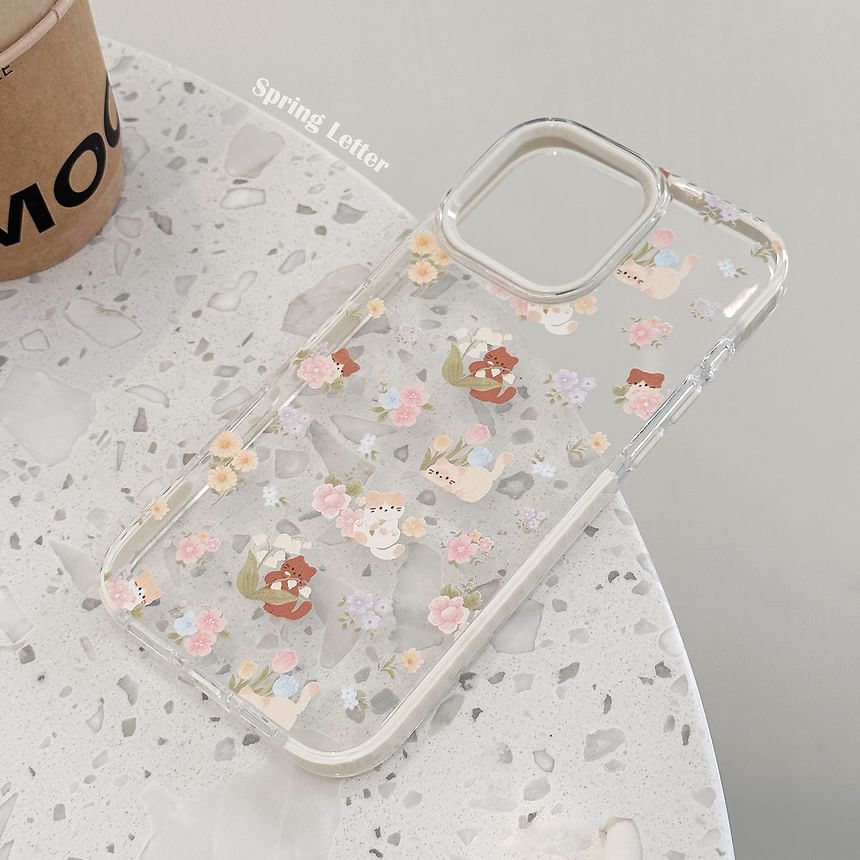 Phone Print Cat Case